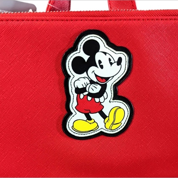 Red Disney Mickey Mouse Backpack Collectible - Picture 4 of 7